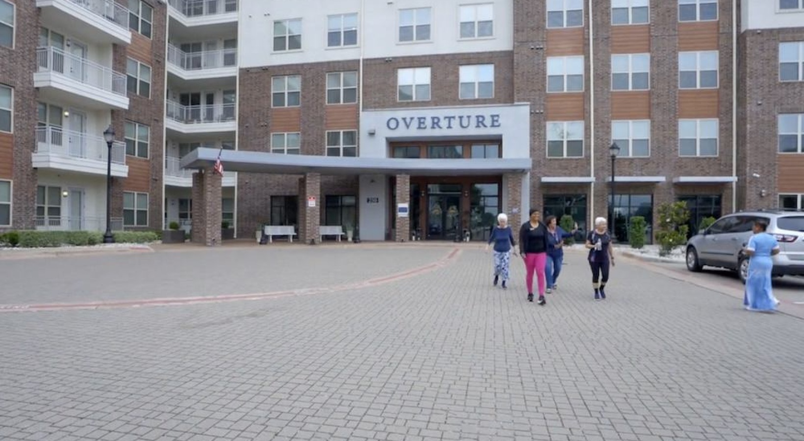 Exterior View Exterior view of the leasing office